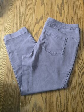 Christopher & Banks Lavender/Purple Pull-On Pants